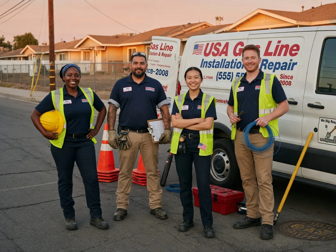 Gas Line Installation company in Ashford, WV